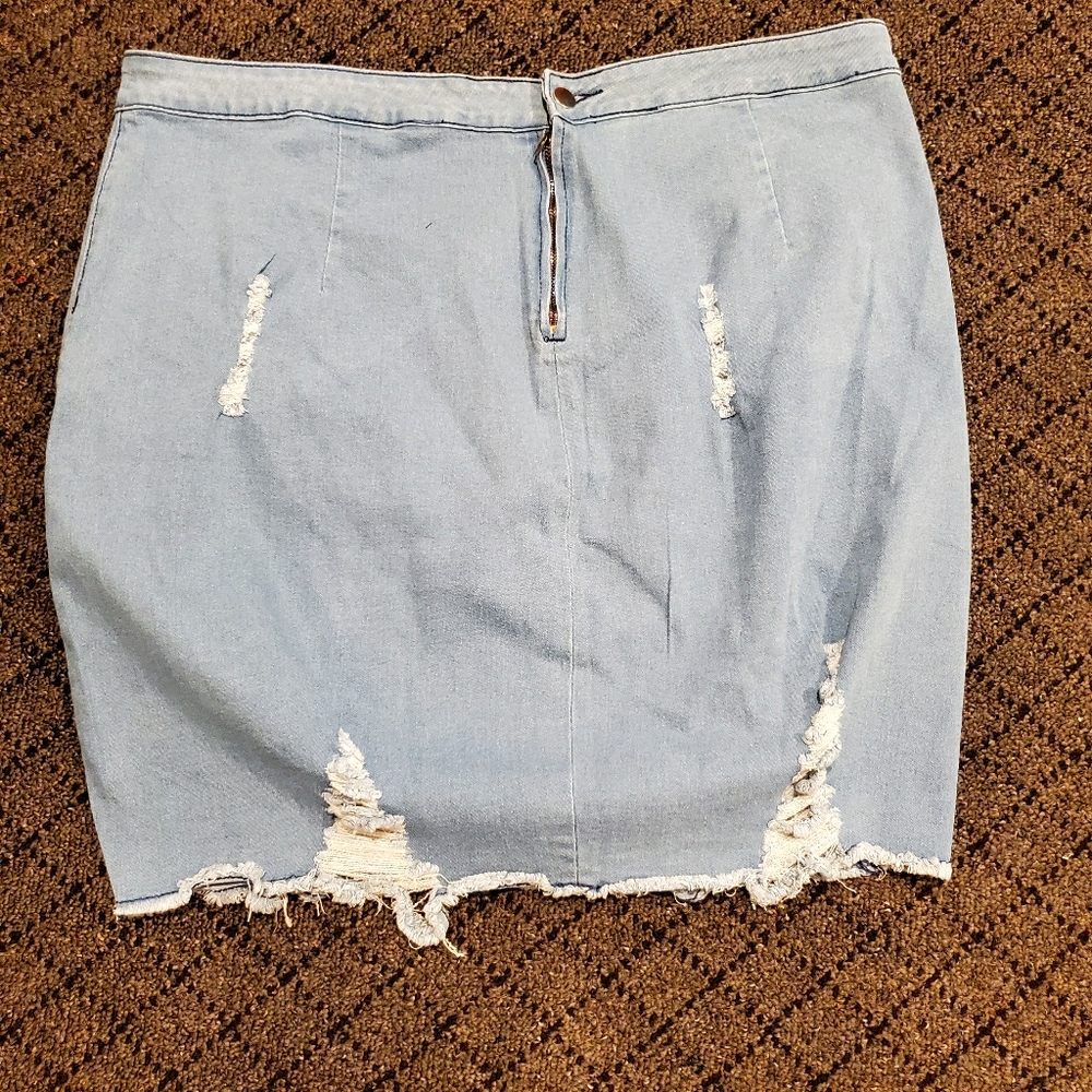 Denim skirt